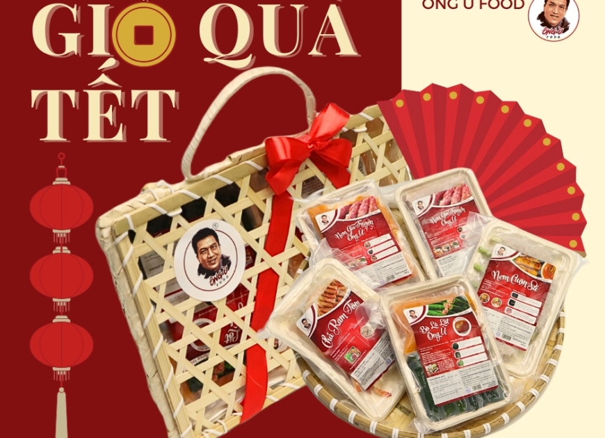 GIỎ QUÀ TẾT ĐẶC BIỆT ĐẾN TỪ ÔNG Ù FOOD